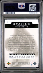 1998 Upper Deck Ovation Michael Jordan PSA 9 #7