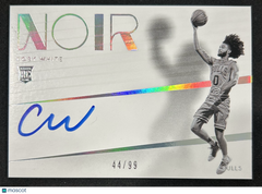 2020 2019-20 Panini Noir Coby White #SHS-CWI 44/99 Autograph