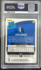 2018 Panini Donruss Optic Luka Doncic #177 Shock PSA 9