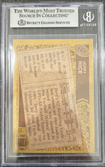 1986 Topps Jerry Rice RC #161 BGS 6.5