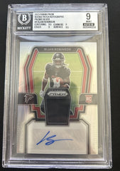 2023 Prizm Silver Bijan Robinson Patch Autograph