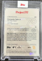 2021 Topps Project70 Fernando Tatis Jr. #651 Project70