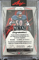 2023 Leaf Metal Mike Singletary #LE-MS2