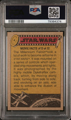 1977 Star Wars Filming Explosions On The Death Star PSA 6 #317