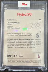 2021 Topps Project70 Shohei Ohtani #330