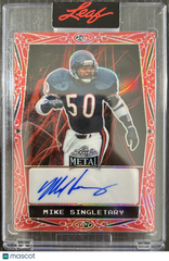 2023 Leaf Metal Mike Singletary #LE-MS2