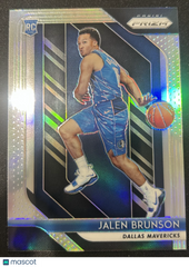 2018 Panini Prizm Jalen Brunson #250 Silver RC