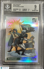 2023 Donruss Downtown Davante Adams #19 BGS 9