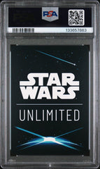 2025 Star Wars: Unlimited P25 En-Promos The Mandalorian Galactic Champ PSA 9