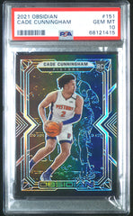 2021 Obsidian Cade Cunningham PSA 10