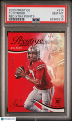 2023 Panini Prestige CJ Stroud #314 Red Xtra Points PSA 10