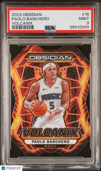 2023 Panini Obsidian Volcanix Paolo Banchero #16 PSA 9