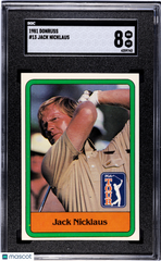 1981 Donruss Jack Nicklaus #13 SGC 8