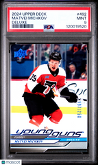 2024 Upper Deck Matvei Michkov #492 Deluxe PSA 9