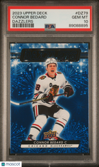 2023 Upper Deck Dazzlers Connor Bedard #DZ79 PSA 10