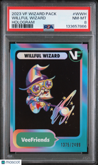 2023 Zerocool Veefriends Wizard Pack Willful Wizard #WWH PSA 8