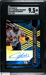 2022 Panini Xr Ladainian Tomlinson #ACA-LT Acclaimed Autos. Blue SGC 9.5