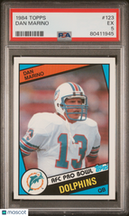 1984 Topps Dan Marino #123 PSA 5
