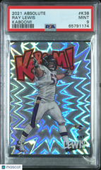2021 Panini Absolute Kaboom! Ray Lewis #K38 PSA 9