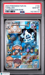 2023 Pokemon Par EN-Paradox Rift Vanillish Illustration Rare PSA 10 #190
