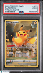 2023 Pokemon Sword And Shield Crown Zenith Pikachu Fa Crown Zenith PSA 8 #GG30
