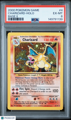 2000 Pokemon Game Base II Charizard Holo Base II PSA 6 #4