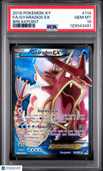 2016 Pokemon Xy Breakpoint Gyarados EX Fa Breakpoint PSA 10 #114
