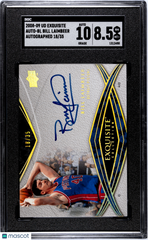 2008 Upper Deck Exquisite Collection Bill Laimbeer #AUTO-BL Autograph SGC 8.5 Auto 10