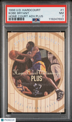 1998 Upper Deck Hardcourt Kobe Bryant #1 Home Adv. Plus PSA 7