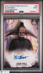 2021 Topps Chrome Star Wars Galaxy Autographs Blair Bess #BB PSA 9