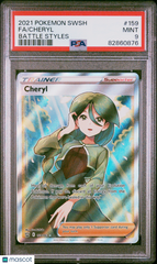 2021 Pokemon Sword & Shield Battle Styles Cheryl #159 Fa Battle Styles PSA 9