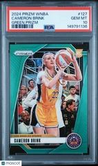 2024 Panini Prizm WNBA Cameron Brink #127 Green PSA 10