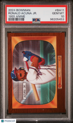 2024 Bowman 1955 Bowman Anime Ronald Acuna JR. #BA11 PSA 10