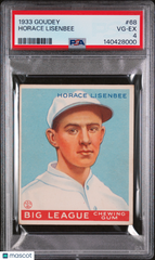 1933 Goudey Horace Lisenbee #68 PSA 4