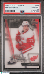 2015 Upper Deck Full Force Dylan Larkin #120 PSA 10