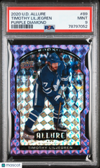 2020 Upper Deck Allure Timothy Liljegren #89 Purple Diamond PSA 9