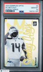 2024 Panini Donruss Optic Sunday Kings DK Metcalf #6 PSA 10