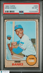 1968 Topps Ernie Banks #355 PSA 6