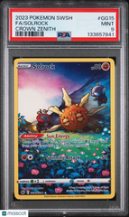 2023 Pokemon Sword And Shield Crown Zenith Solrock Fa Crown Zenith PSA 9 #GG15