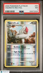 2009 Pokemon Platinum Vigoroth-Rev. Foil #64 PSA 7