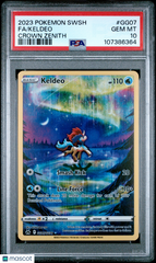 2023 Pokemon Sword And Shield Crown Zenith Keldeo Fa Crown Zenith PSA 10 #GG07