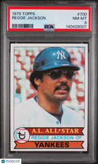 1979 Topps Reggie Jackson #700 PSA 8