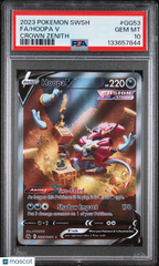 2023 Pokemon Sword And Shield Crown Zenith Hoopa V Fa Crown Zenith PSA 10 #GG53