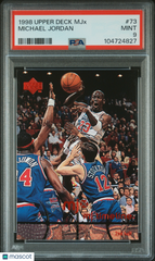 1998 Upper Deck MJX Michael Jordan #73 PSA 9