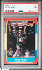 1986 Fleer Ricky Pierce #87 PSA 7