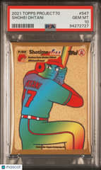 2021 Topps Project70 Shohei Ohtani #547 PSA 10