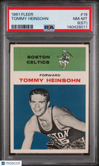 1961 Fleer Tommy Heinsohn #19 ST PSA 8