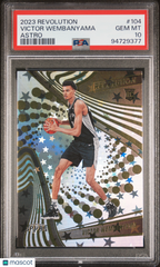 2023 Panini Revolution Victor Wembanyama #104 Astro PSA 10