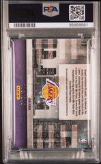 2009 Panini Studio Skylines Kobe Bryant #13 Material 110/249 PSA 8