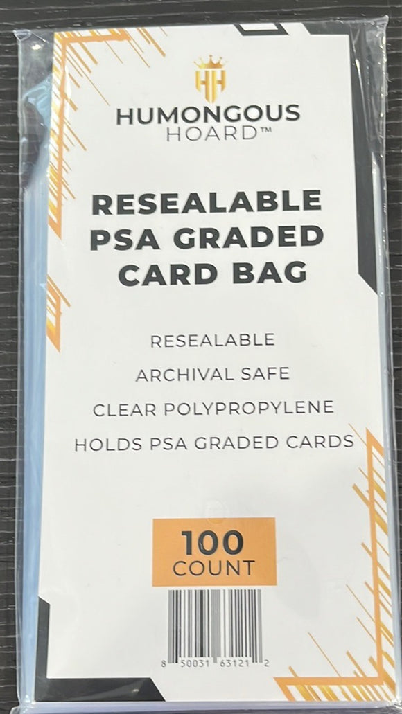 Resealable PSA Graded Card Bags